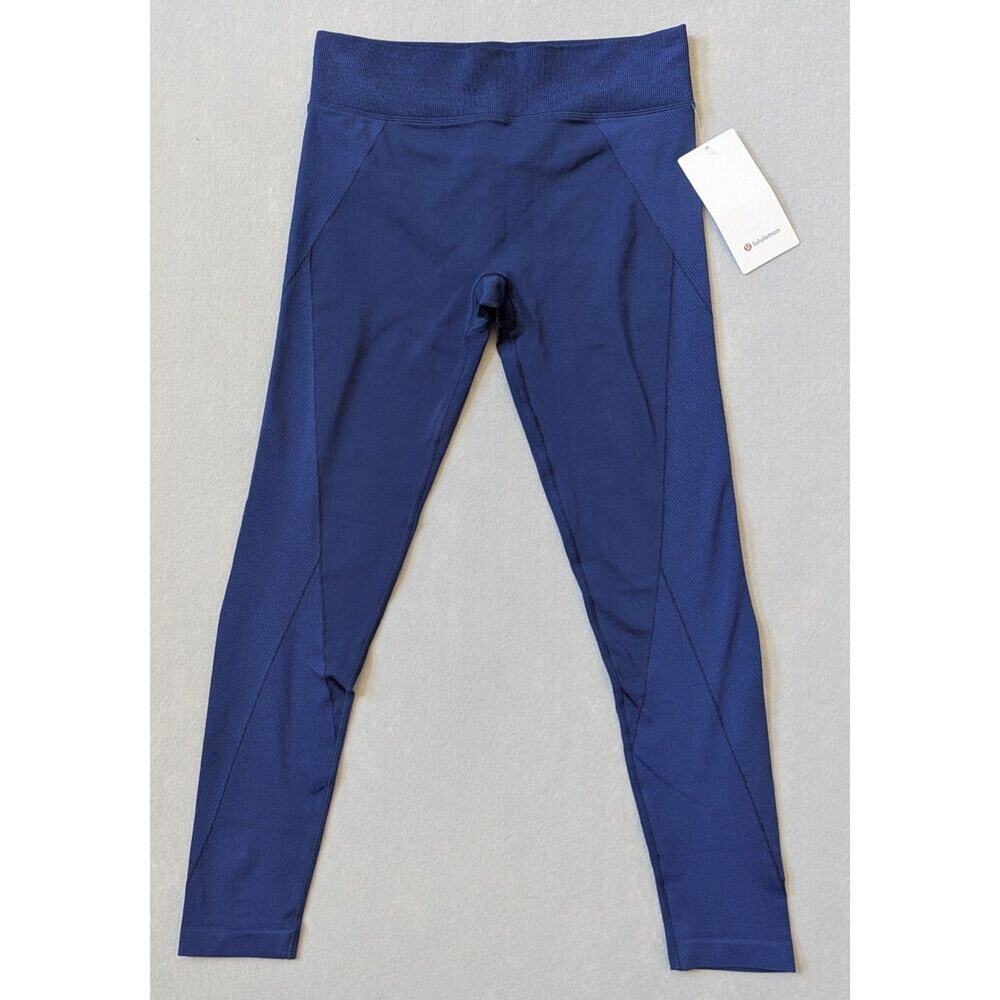 NWT lululemon Get Low High-Rise Training Tight 25" Blue Size 8